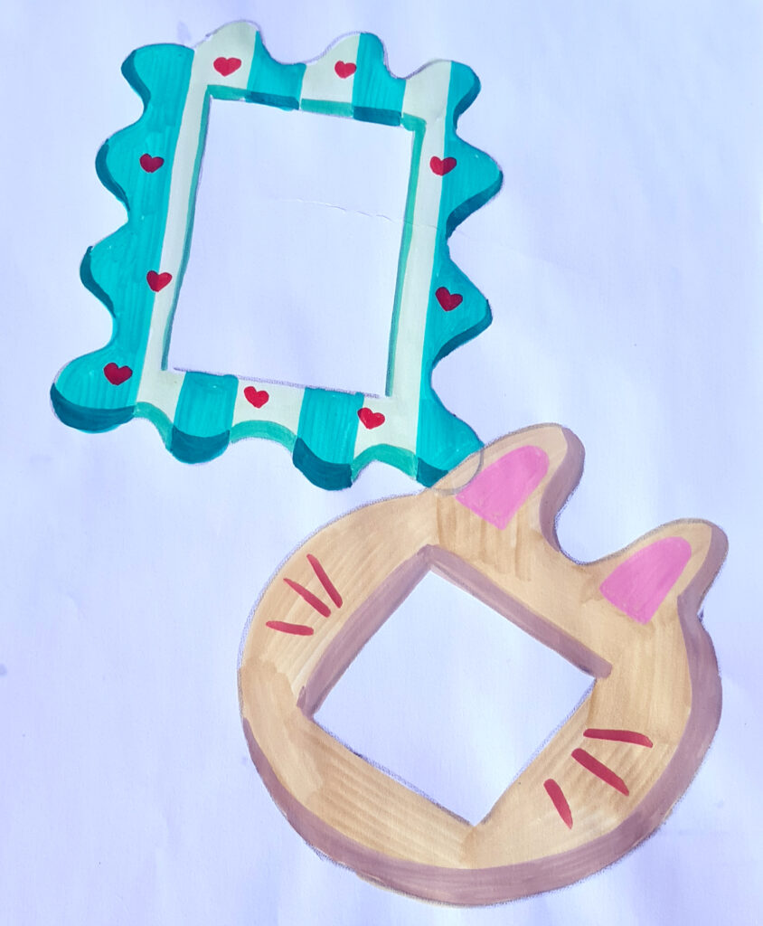 Atelier enfant Cadre Photo Rigolo Atelier Kiwano