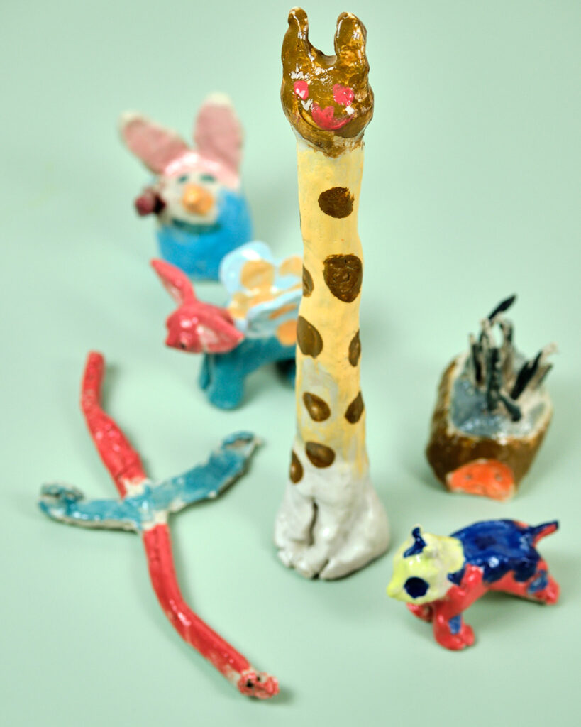 Cours de modelage enfants - Animaux imaginaires - Atelier Kiwano